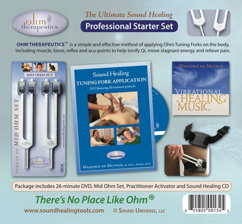 Ohm Therapeutics Professional Starter Set - Gongs Unlimited