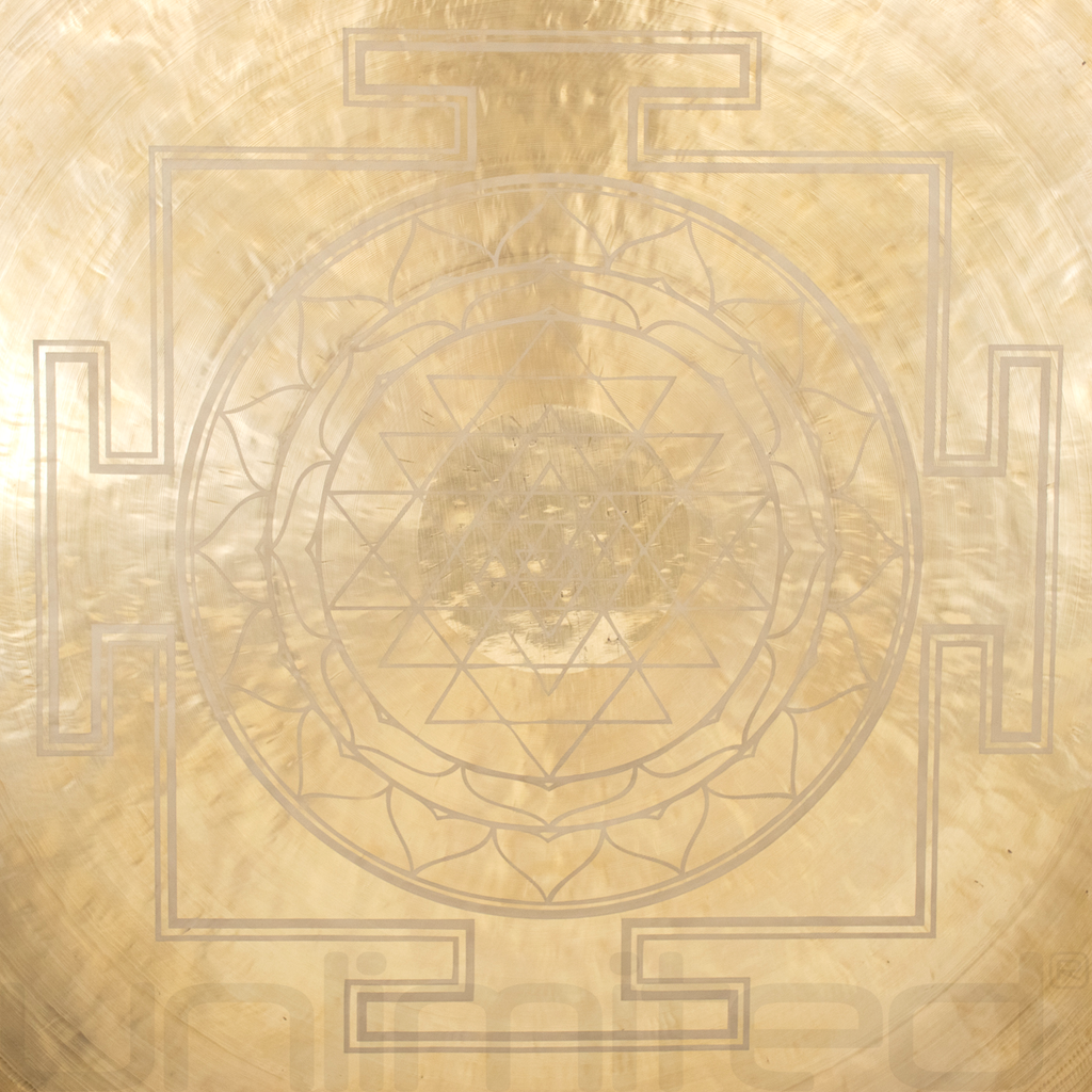 Unlimited 38" Healing Sri Yantra Gongs