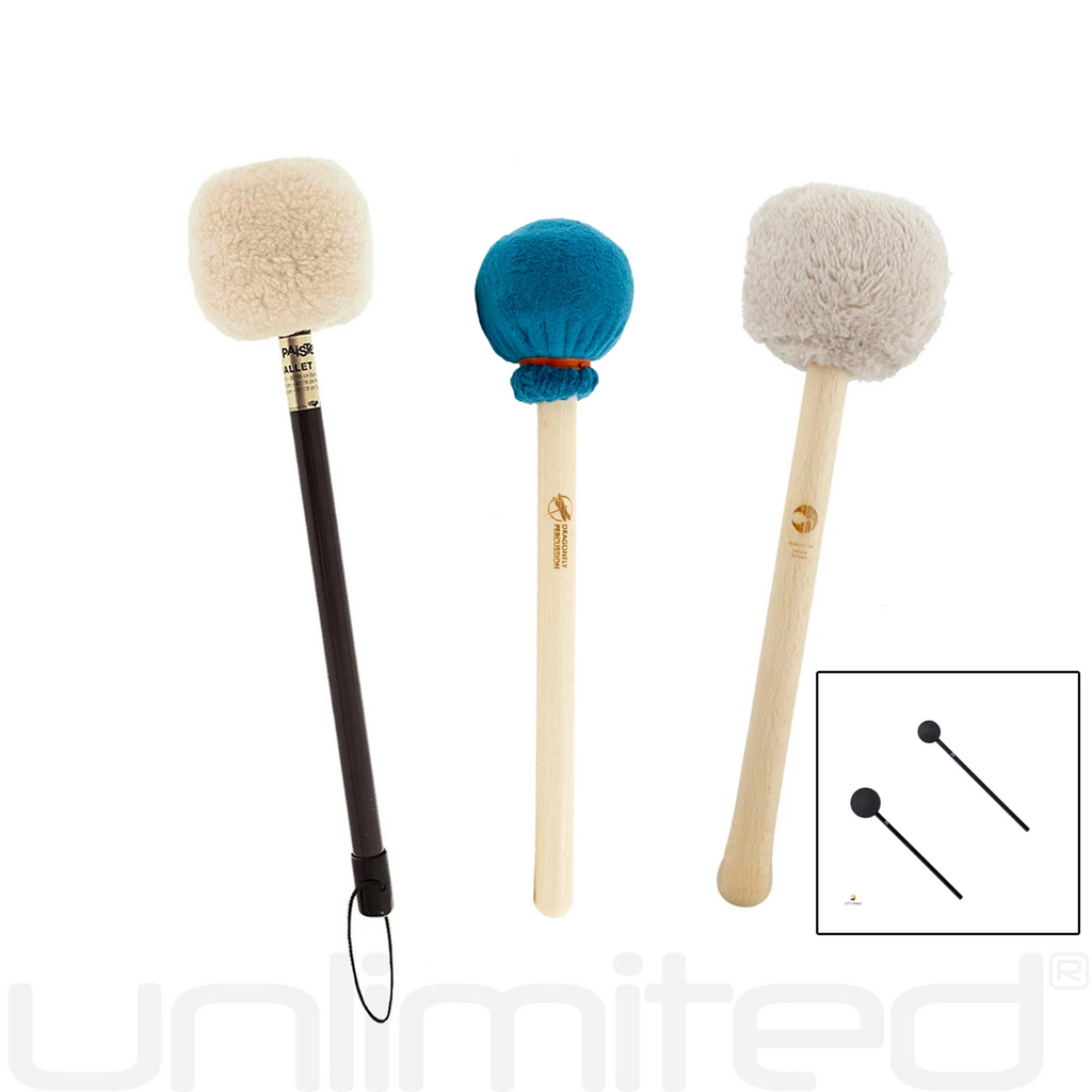 Mallet Set for 28" to 30" Nickel Silver Gongs