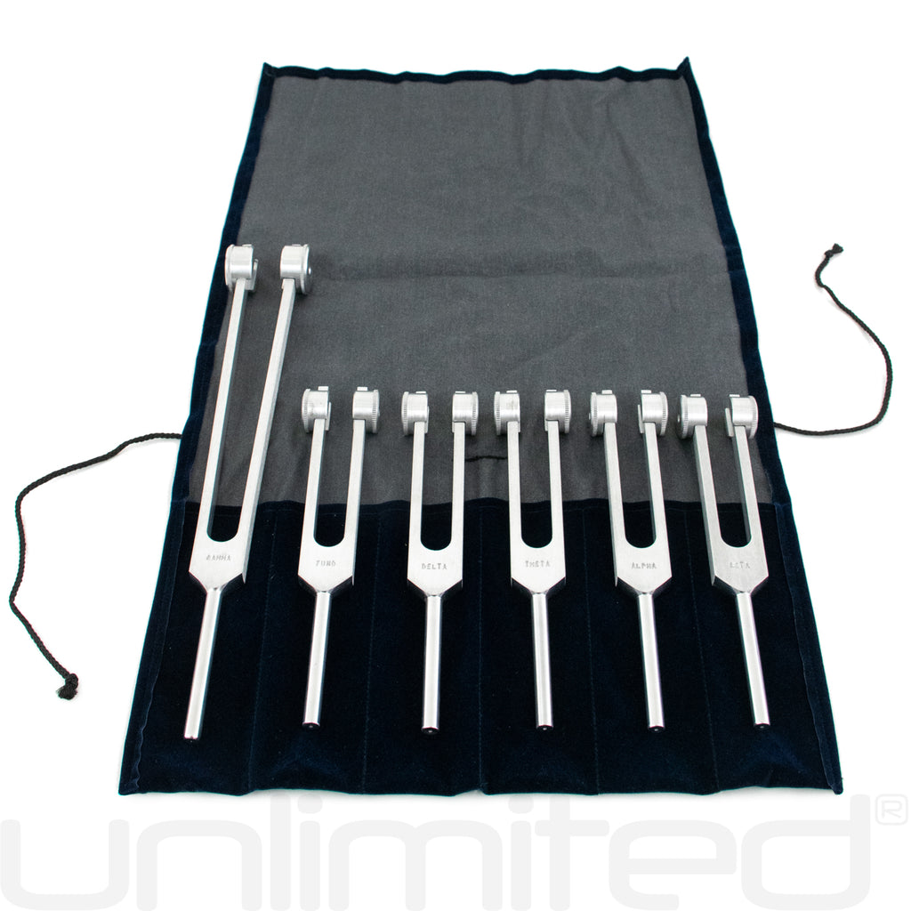 Luminanti Brainwave Tuning Fork Set (Weighted)