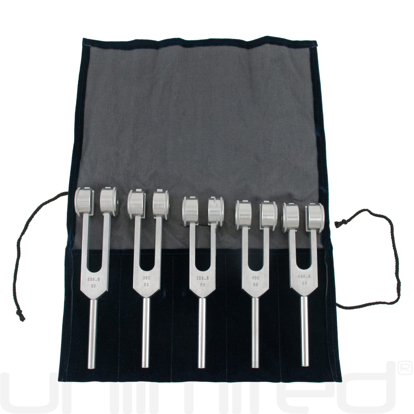 Luminanti Sharps Tuning Fork Set (Weighted) - Gongs Unlimited