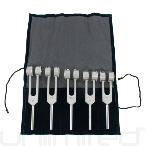 Luminanti Sharps Tuning Fork Set (Weighted)