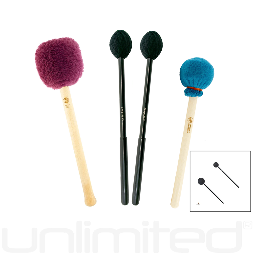 Mallet Set for 32" to 34" Nickel Silver Gongs (Lightweight)