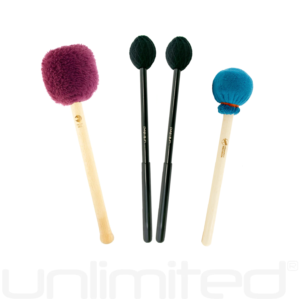 Mallet Set for 32" to 34" Nickel Silver Gongs (Lightweight)