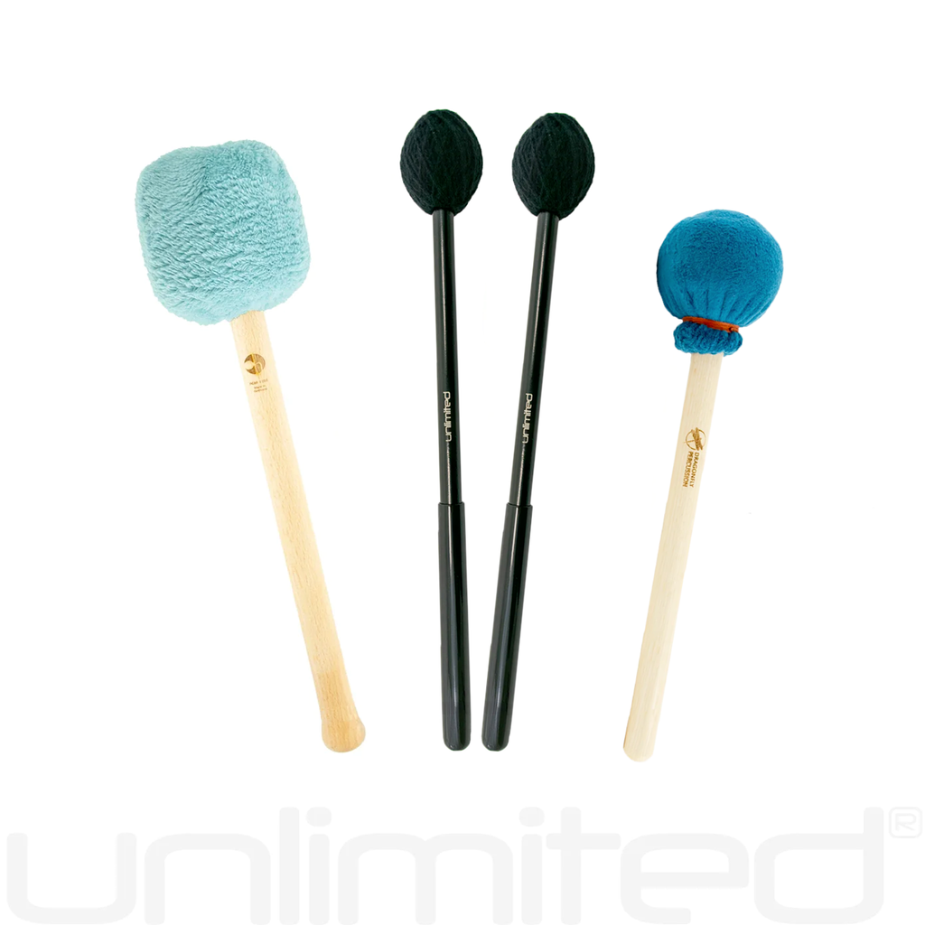 Mallet Set for 32" to 34" Nickel Silver Gongs (Lightweight)