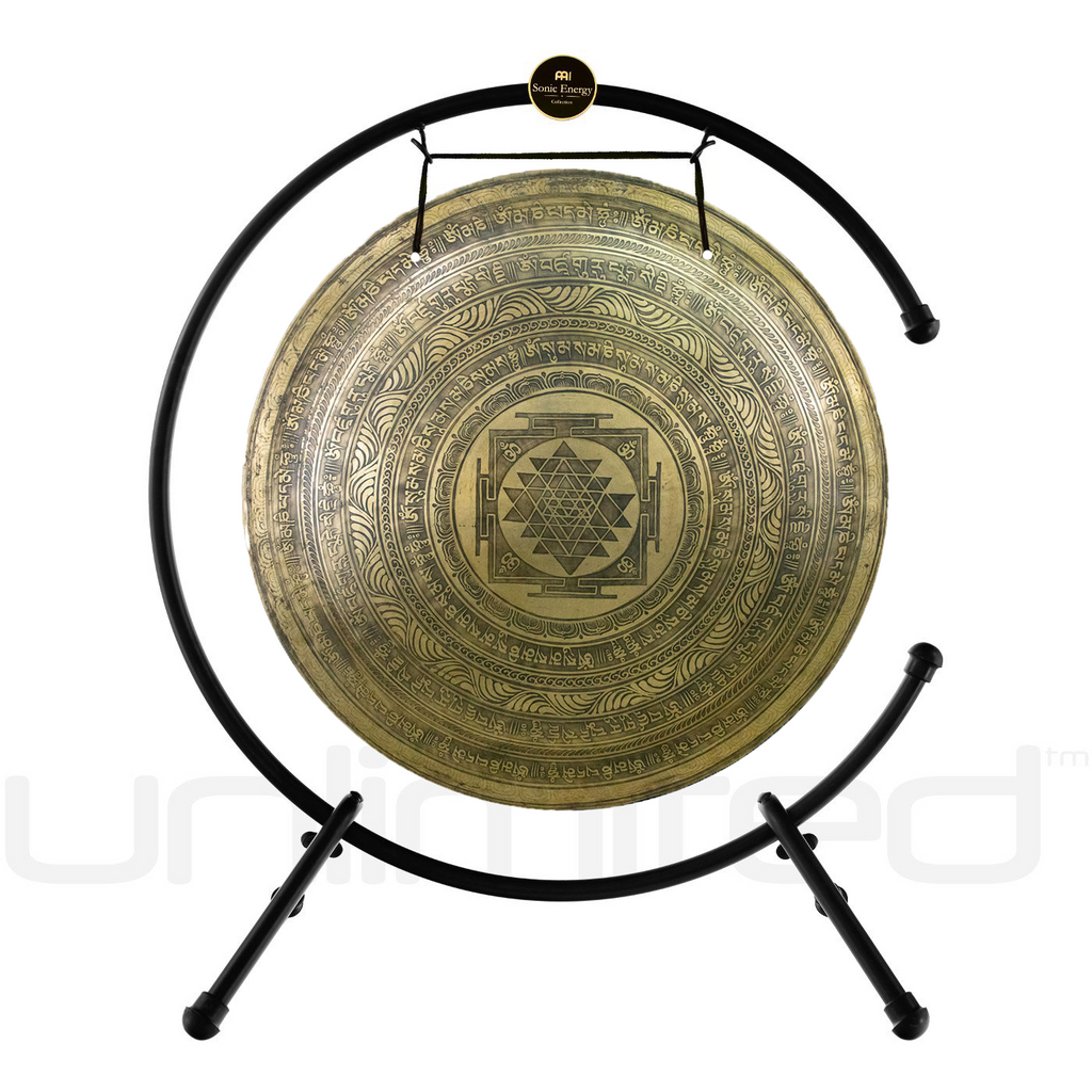 24" Interplanetary Yantra Gongs on Stands